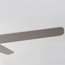 54" 4 Blades Industrial Wall Control Ceiling Fan with LED Lighting