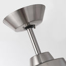 54" 4 Blades Industrial Wall Control Ceiling Fan with LED Lighting