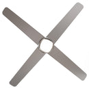 54" 4 Blades Industrial Wall Control Ceiling Fan with LED Lighting