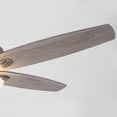 52" Traditional Pull Chain 5 Blades Ceiling Fan with Light