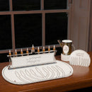 Woven Leatherite Chanukah Match Holder by Feldart