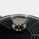 CHD Nonstick 12.5" Wok with Glass Lid