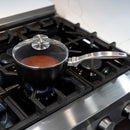 CXD DOU Ceramic Nonstick Saucepan with Glass Lid
