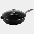 CHD Nonstick Saute Pan with Glass Lid