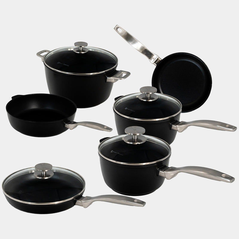 CXD DOU Ceramic Nonstick 10-Piece Set - Complete Kitchen Set