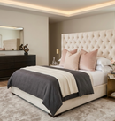 Spotted Pillow Cover in Blush Pink
