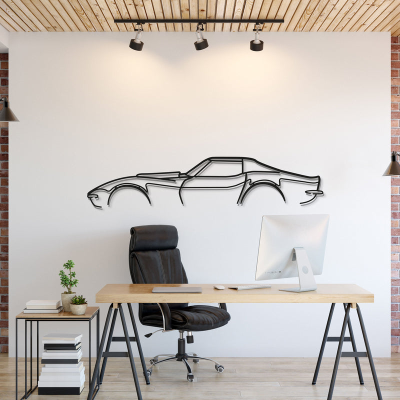 Corvette C3 L88 Classic Metal Car Wall Art - MT0915