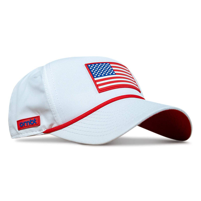 American Flag Patch Weekender Performance Snapback Hat
