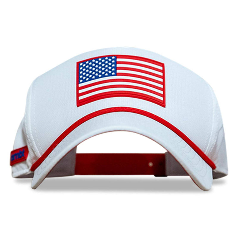 American Flag Patch Weekender Performance Snapback Hat