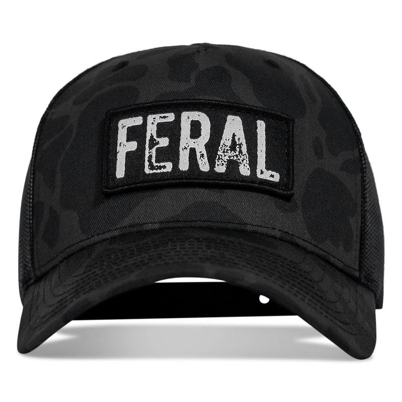Feral Vintaged Patch Snapback Hat