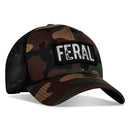 Feral Vintaged Patch Snapback Hat