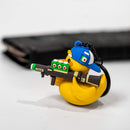 Tactical 3D PVC Keychain