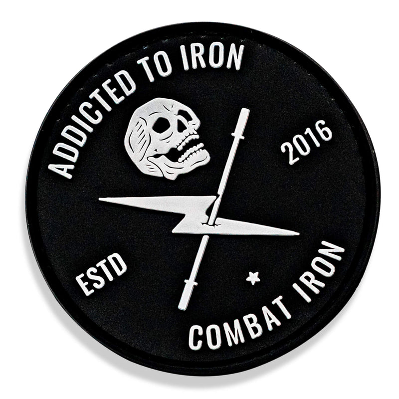 Addicted To Iron 3D PVC Patch