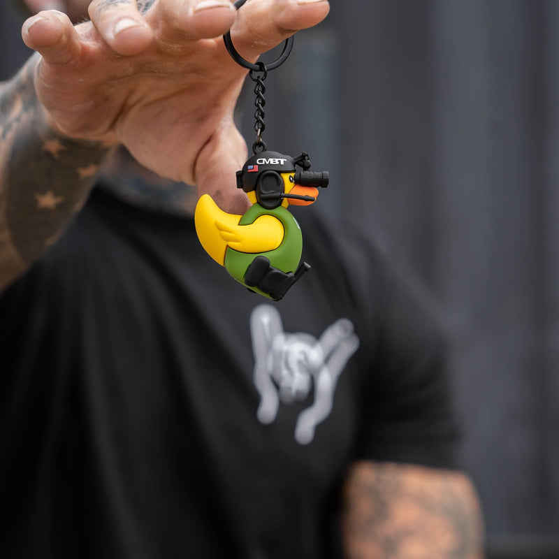 Tactical 3D PVC Keychain