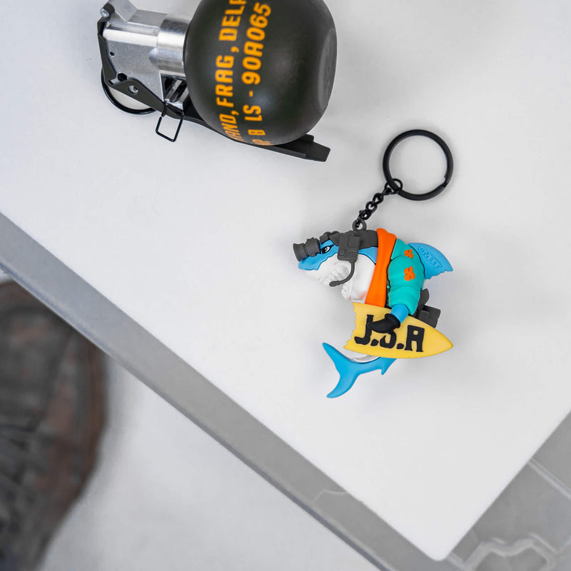 Tactical 3D PVC Keychain