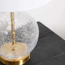 Ciel Contemporary Glass Textured Table Lamp