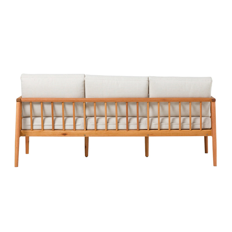 Circa Modern Solid Wood Spindle Patio Sofa