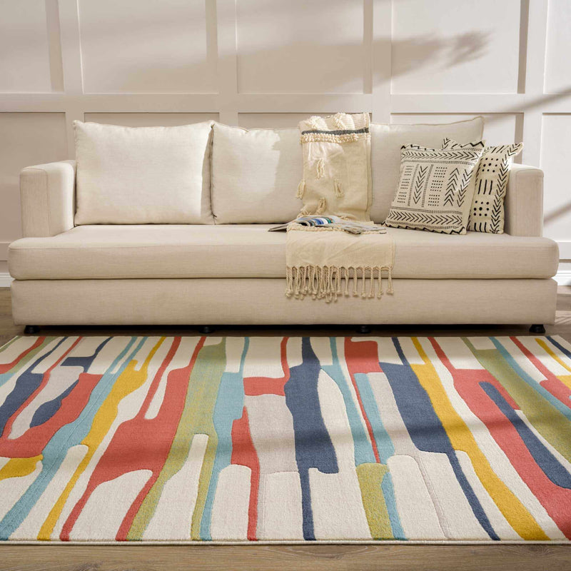 Southfields Colorful Modern Area Carpet