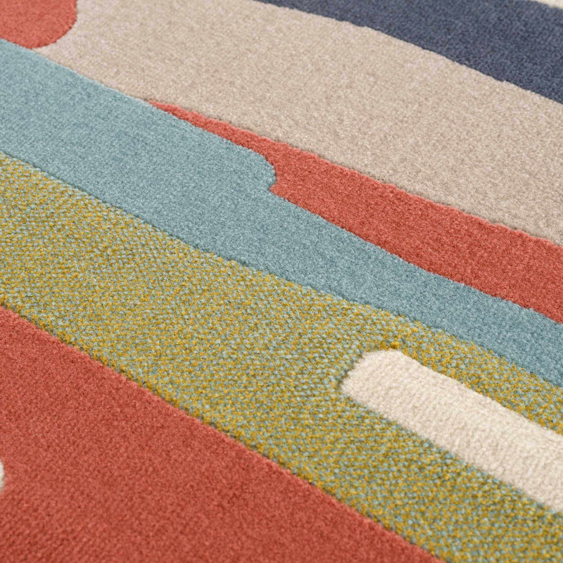 Southfields Colorful Modern Area Carpet