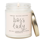 Boss Lady Soy Candle - Clear Jar - 9 oz (Spa Day)