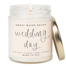 Wedding Day Soy Candle - Clear Jar - 9 oz (Spa Day)