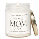 In My Mom Era Soy Candle - Clear Jar - 9 oz (Wildflowers and Salt)
