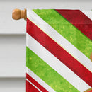 Christmas Oranment Holiday Initial Letter N House Flag 28x40 Porch Sleeve Pole Decorative Outside Yard Banner Artwork Wall Hanging, Polyester