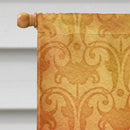 Halloween Ghost Letter Z House Flag 28x40 Porch Sleeve Pole Decorative Outside Yard Banner Artwork Wall Hanging, Polyester