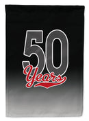 50 Years Garden Flag - Outdoor Decorative Yard Flag CJ1087GF