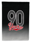 90 Years Garden Flag - Outdoor Decorative Yard Flag