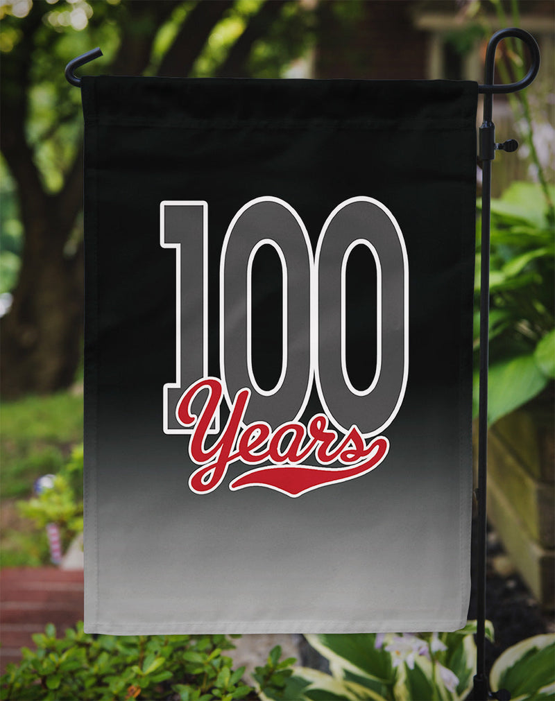 100 Years Flag Garden Size CJ1092GF