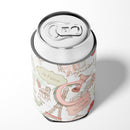 Letter C Love in Paris Pink Can or Bottle Hugger CJ2002-CCC