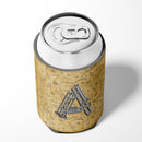 Letter A Musical Instrument Alphabet Can or Bottle Hugger Cooler Sleeve for Standard 12 oz Cans, Insulated Foam Beer & Soda Can Hugger Reusable
