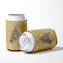 Letter A Musical Instrument Alphabet Can or Bottle Hugger Cooler Sleeve for Standard 12 oz Cans, Insulated Foam Beer & Soda Can Hugger Reusable