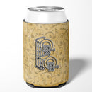 Letter B Musical Instrument Alphabet Can or Bottle Hugger Cooler Sleeve for Standard 12 oz Cans, Insulated Foam Beer & Soda Can Hugger Reusable