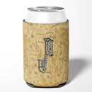Letter J Musical Instrument Alphabet Can or Bottle Hugger Cooler Sleeve for Standard 12 oz Cans, Insulated Foam Beer & Soda Can Hugger Reusable