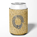 Letter O Musical Instrument Alphabet Can or Bottle Hugger Cooler Sleeve for Standard 12 oz Cans, Insulated Foam Beer & Soda Can Hugger Reusable