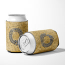 Letter O Musical Instrument Alphabet Can or Bottle Hugger Cooler Sleeve for Standard 12 oz Cans, Insulated Foam Beer & Soda Can Hugger Reusable