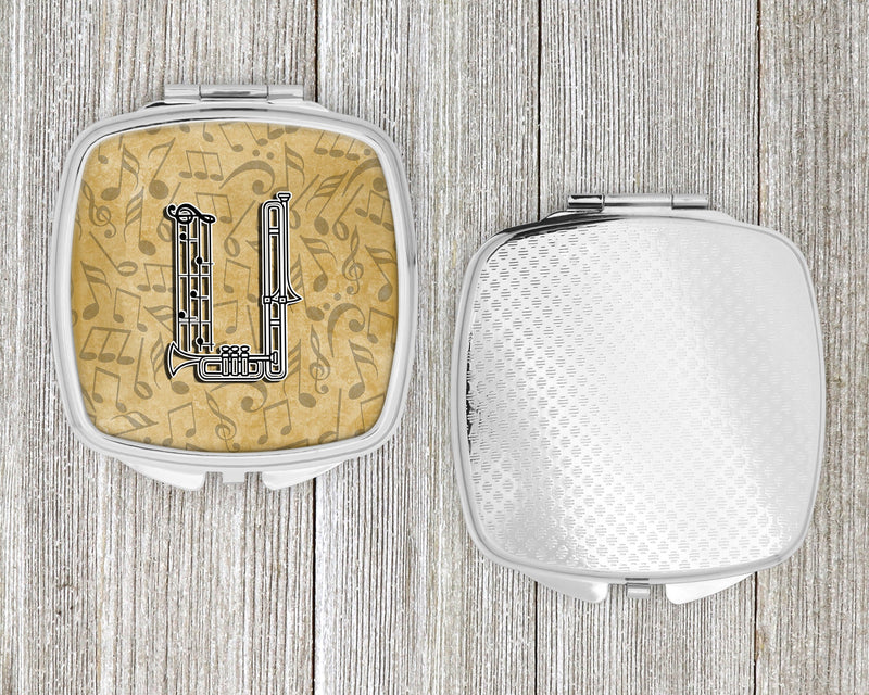 Letter U Musical Instrument Alphabet Compact Mirror CJ2004-USCM