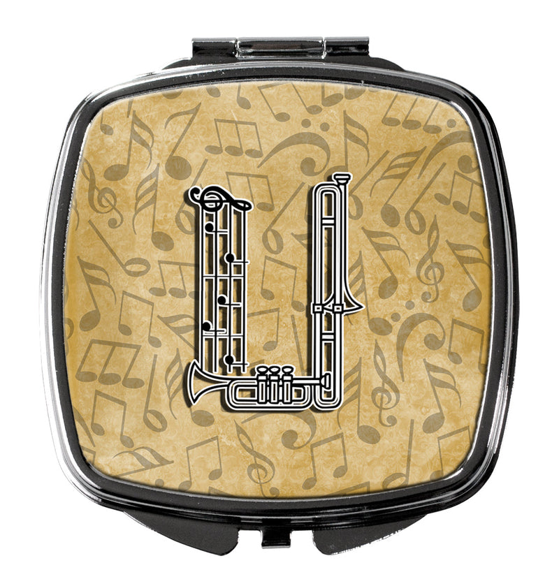 Letter U Musical Instrument Alphabet Compact Mirror CJ2004-USCM