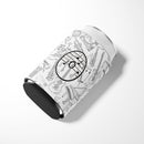 Letter O Musical Note Letters Can or Bottle Hugger Cooler Sleeve for Standard 12 oz Cans, Insulated Foam Beer & Soda Can Hugger Reusable