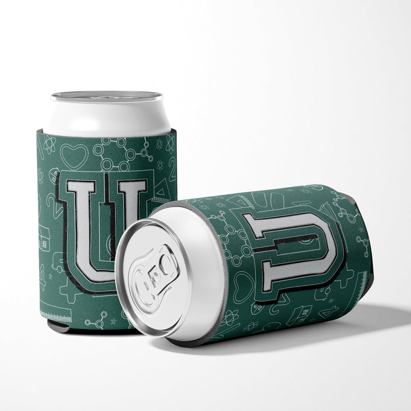 Letter U Back to School Initial Can or Bottle Hugger CJ2010-UCC