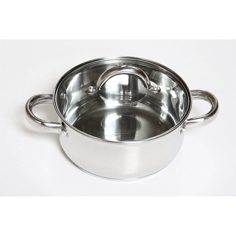 12 Piece Cool Touch Stainless Steel Cookware Set, photo 3 of 3