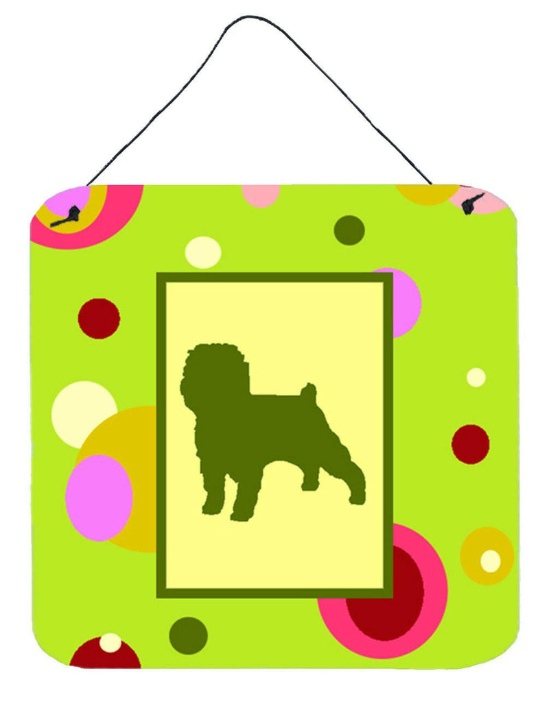 Affenpinscher Aluminium Metal Wall or Door Hanging Prints