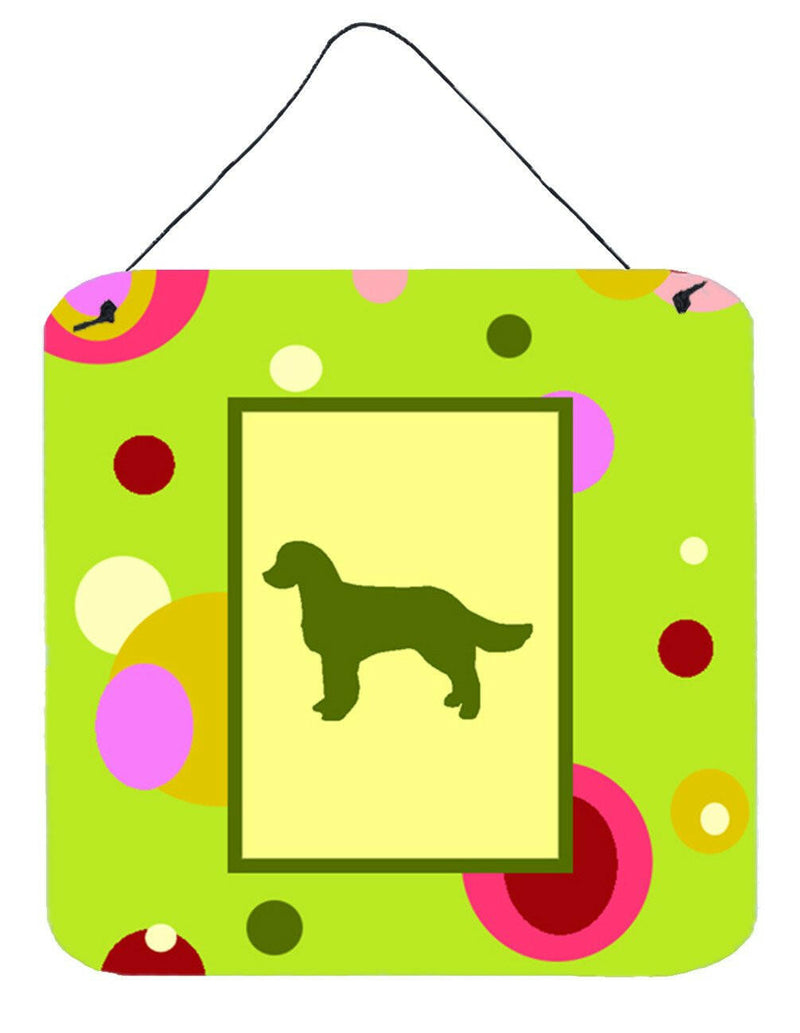 American Water Spaniel Aluminium Metal Wall or Door Hanging Prints
