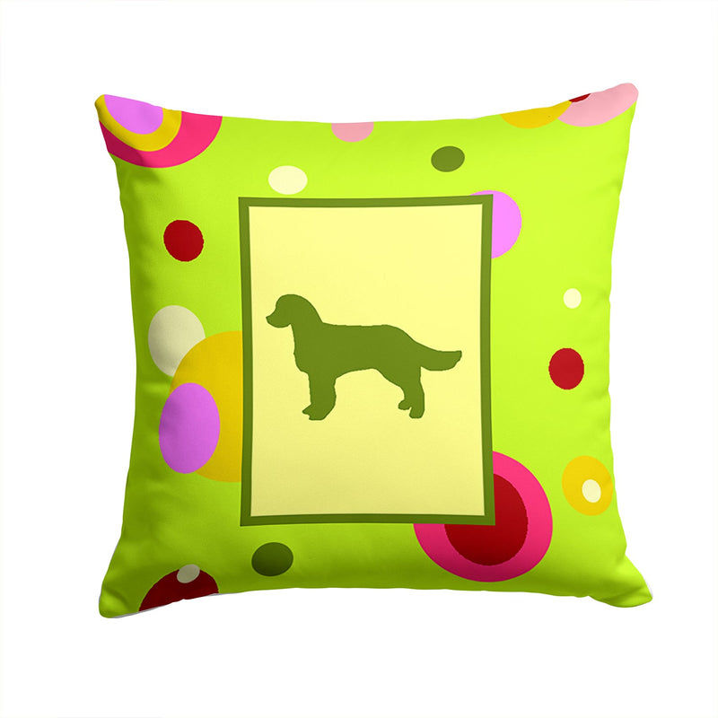 American Water Spaniel Throw Pillow - 14x14 Decorative Pillow – Art for Your Home & Patio