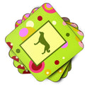 Anatolian Shepherd Coasters - Set of 4 Lightweight Foam, Absorbent Drink Coasters