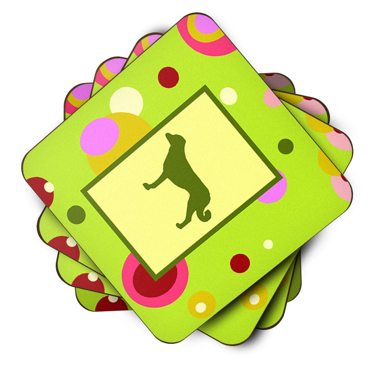 Anatolian Shepherd Coasters - Set of 4 Lightweight Foam, Absorbent Drink Coasters