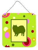 American Eskimo Aluminium Metal Wall or Door Hanging Prints