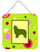 Border Collie Aluminium Metal Wall or Door Hanging Prints